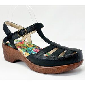 Alegria Women's Summer Leather Wedge Sandal Size 37